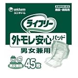 ユニ・チャーム　Ｇライフリー外モレ安心パッド男女兼用　50710　袋