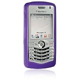 Blackberry Pearl 8130 Purple Silicone Skin Case