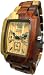 Tense Inlaid All Wood Watch Jumbo Multicolored Natural Mens J8302I