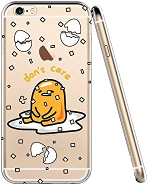 Gudetama Cute Lazy Egg Soft Flexible TPU Back Cover Bumper Ultra Thin iPhone 6 / 6S Case (9)