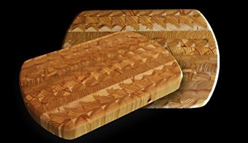 Larch Wood Canada Heirloom Cutting Board - Curved End