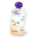Plum Organics Baby Apple Carrot, 4.22 Ounce Pouches (Pack of 24)