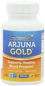 Nutrigold Arjuna Gold, 500 mg, 90 veg. capsules