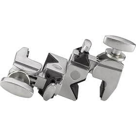 Kupo Double Convi Clamp - Silver, KG702512