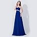Babyonline Cap Sleeve Rhinestones Long Evening Dress 2015 Prom Gown ZS-CPS073