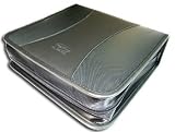 Electronics : 336 CD / DVD CARRY CASE with zip and carry handle in Black