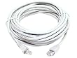 White 50FT CAT5 CAT5e RJ45 PATCH ETHERNET NETWORK CABLE 50 FT