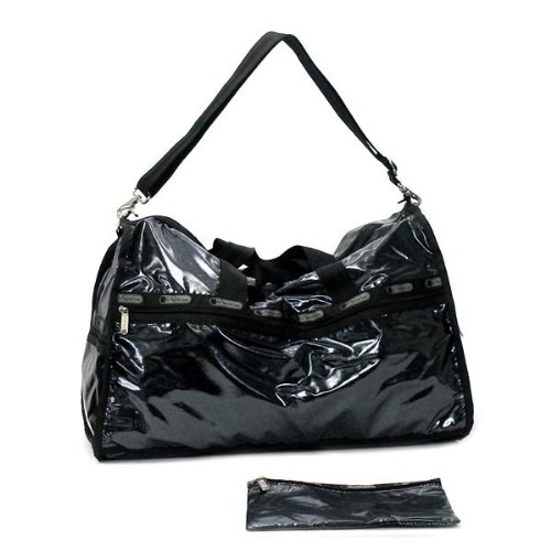レスポートサック ボストン　バッグ LESPORTSAC ﾚｽﾎﾟ 7185 M000 ﾌﾞﾗｯｸｵﾊﾟｰﾙ BT 並行輸入