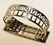 Egyptian Silver Ankh Cuff Bracelet