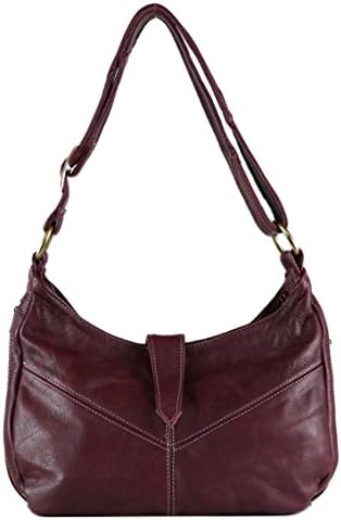 Concleaded Carry Gun Purse - The Jeanie Stitched Flap Purse by IT'S in the BAG Boutique (Burgundy)