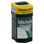 Mitchum Power Gel Anti-Perspirant & Deodorant, Unscented, Twin Pack, 2 ct.