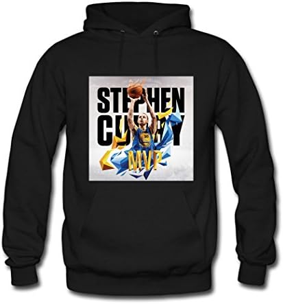 Yulooo Printing Custom Stephen Curry Kids Boys And Girls Classic Hoodie Sweatshirt Black