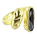 schmuck-art female Ring Pala gold/bl.diamond 6 23081