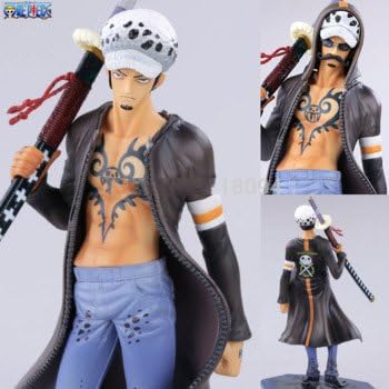 Anime One Piece Trafalgar Law 1/8 PVC Action Figure Collectible Model Toy 9.5" 24cm OPFG346