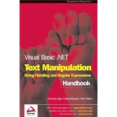 Visual Basic .NET Text Manipulation Handbook: String Handling and Regular Expressions