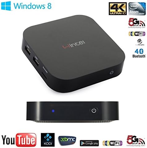 Yesea® W8 Windows 8.1 TV Box Quad Core Android 4.4 Intel Atom BayTrail DDR3 2GB EMMC 32GB Bluetooth 4.0 Stream Media Player