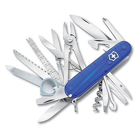 Victorinox Swiss Army 53507 Swisschamp Pocket Tool Multitool Sapphire