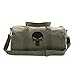 Canvas Shoulder Duffel Bag-Sports Duffle The Punisher Skull
