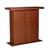 RUSH Bar / Podium / Lecturn, Charles Harris, Dark Cherry finish, 42.5H x 43.5W x 16.675D
