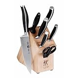 J.A. Henckels Twin Cuisine Stainless-Steel 8-Piece Knife Set with Block