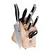Zwilling J.A. Henckels Twin Cuisine Stainless-Steel 8-Piece Knife Set with Block