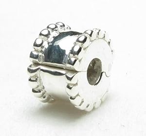 .925 Sterling Silver Clip Stopper/Spacer Bead Charm for Pandora Chamilia Biagi & European Bracelets