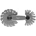 Starrett Screw Pitch Gage With Locking Device, Metric