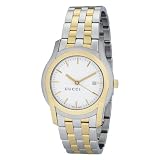 Gucci Men`s YA055214 G Class Steel and Gold Plated Watch
