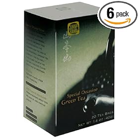 Stash Premium YMY 1690 Special Occasion Green Tea, Tea Bags, 20-Count Boxes (Pack of 6)