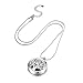 Tree of Life Essential Oil Diffuser Necklace Aromatherapy Real 316L Steel Fine Made For Aromatherapy Fragrance Enjoy 10 Piece Felt Pad included