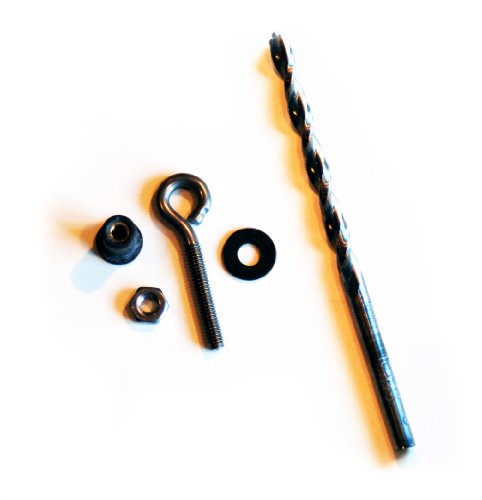 Kayalu marine-grade stainless steel Eyebolt Kit for Kayalite® Kayak Light, Kayacam® Camera Mount, Kayapod® Brinno Gardenwatchcam Mount and Kayaball® Universal Device Mount.