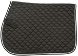 EquiRoyal Square Quilted Cotton Comfort English Saddle Pad