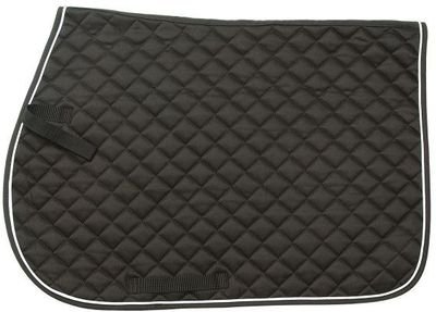 EquiRoyal Square Quilted Cotton Comfort English Saddle Pad