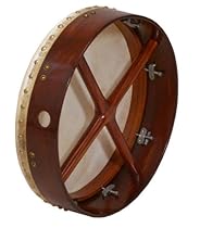 Bodhran 14 inch Rosewood, Tunable Inside
