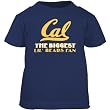 Cal Golden Bears Navy Blue Infant Biggest Little Fan T-shirt