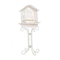 Cockatiel Floor Cage - White/ Black (Small)