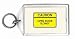Caution: Open Door Slowly Keychain