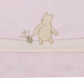 Classic Pooh Crib Dust Ruffle- Girl