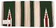Mayatex Saddle Blanket - Ranger Hogan - Hunter Green and Sand