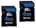 Sony Cyber-Shot DSC-H300 Digital Camera Memory Card 2 x 4GB Secure Digital High Capacity (SDHC) Memory Cards (1 Twin Pack)