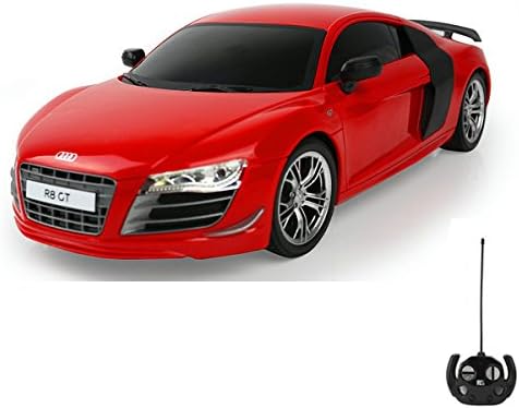 XTR Toys Showcase Select Red Radio Control R/C Audi R8 GT Models Car Vehicle Hobby Full Function Electric 1:14 Scale Ready to Run RTR 40MHz