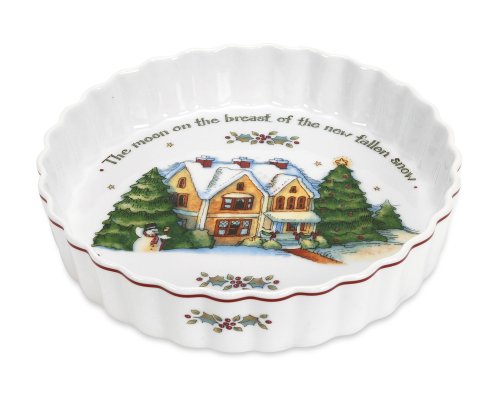 Portmeirion A Christmas Story Quiche 9'