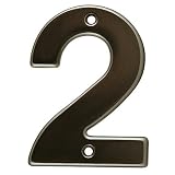 Ultra Hardware House Number 2 - Oil-Rubbed Bronze