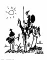 Don Quixote, c.1955 Styles Art Poster Print by Pablo Picasso, 11x14