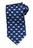 University of North Carolina Tar Heels 1 Tone Navy Tie