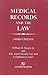 Books : Medical Records & the Law