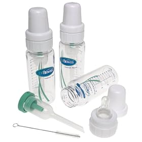 Dr. Brown's 4 oz Natural Flow Baby Bottle, 3 Pack