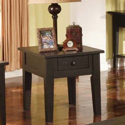 Liberty End Table Antique Black