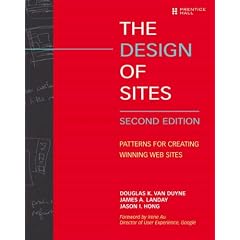 The Design of Sites, Second Edition. Image belongs to Amazon.com.