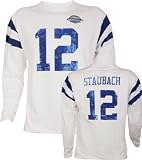 Roger Staubach Dallas Cowboys Farewell Texas Stadium Retro Long Sleeve Jersey